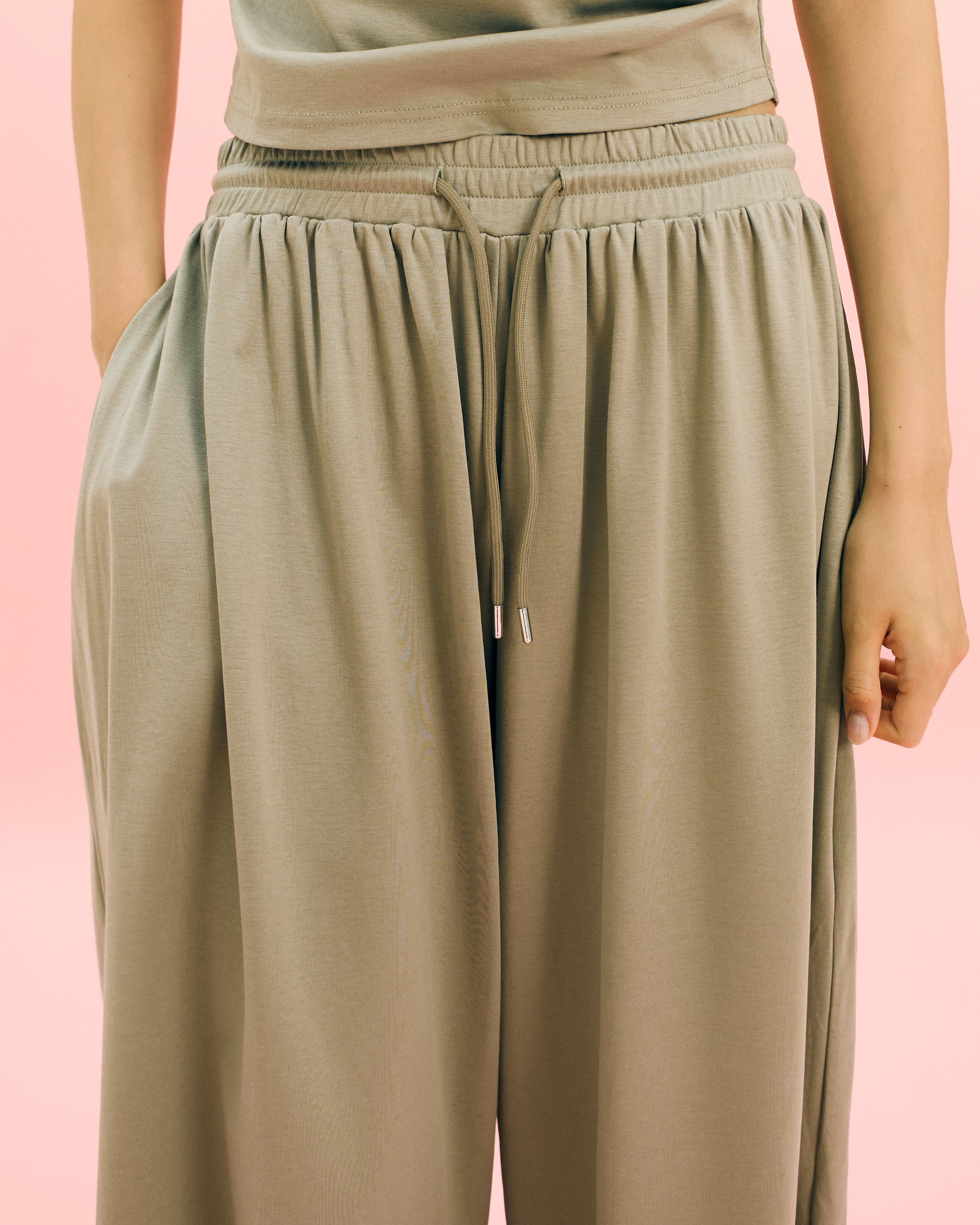 Dry Sage Mira Wide Pants