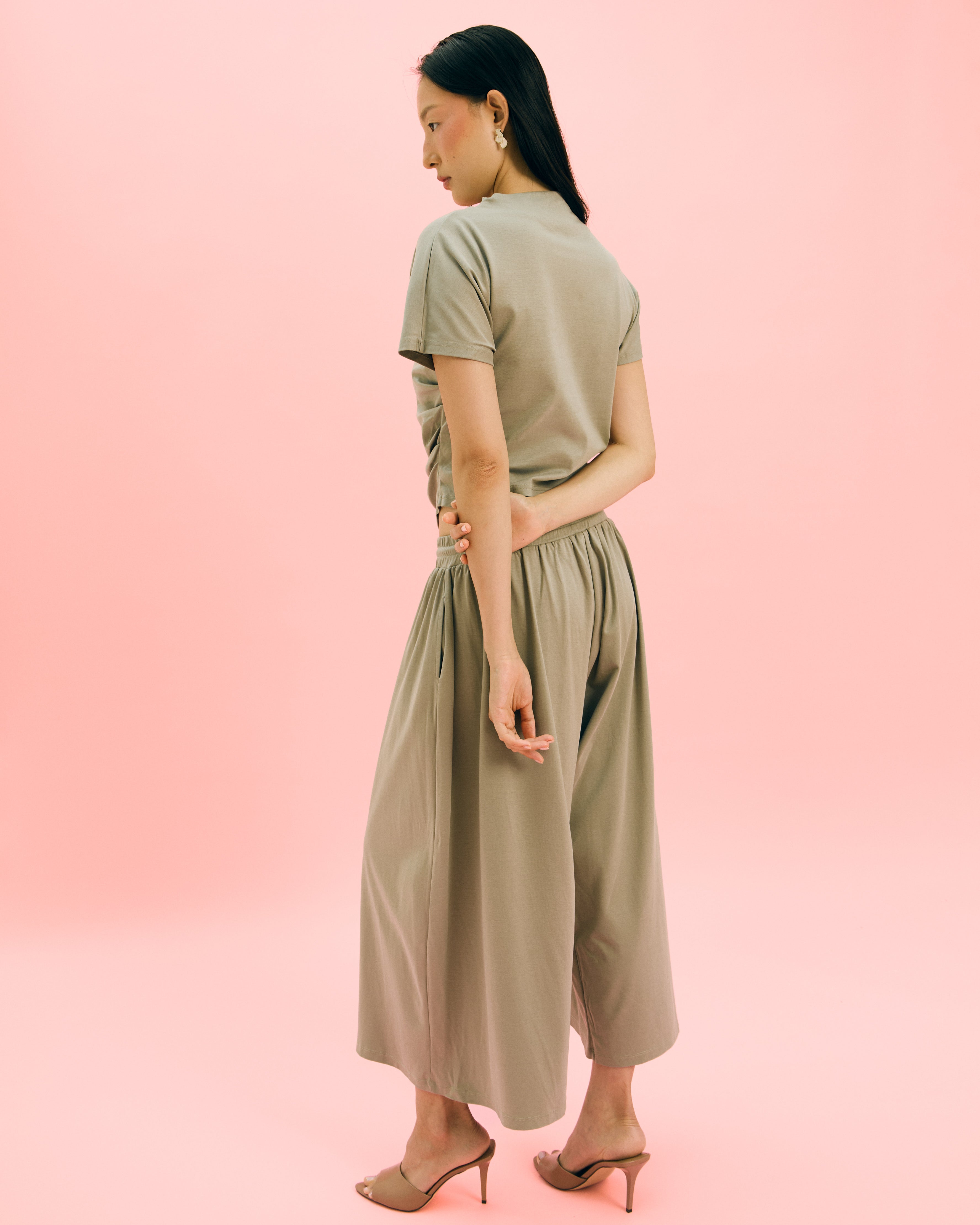 Dry Sage Mira Wide Pants