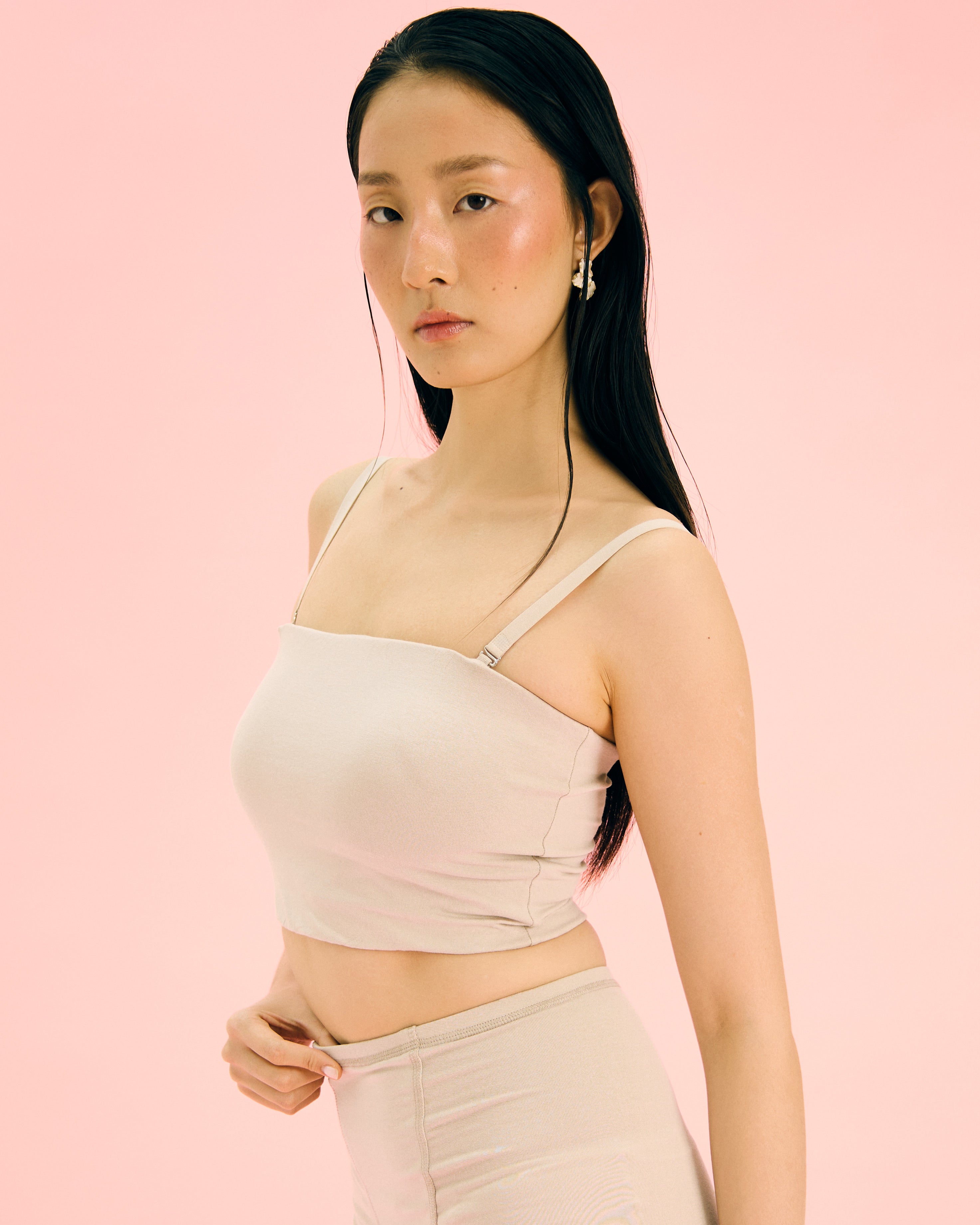 Pumice stone Aya Bandeau Top